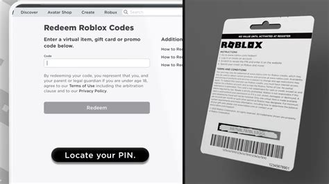 How to redeem a Roblox Gift Card - YouTube