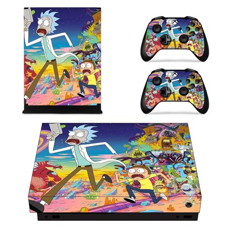 Rick and Morty for Xbox One X and Controllers Skin Sticker Cover - ConsoleSkins.co