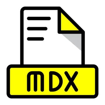 Mdx File Format Icon PNG Images, Vectors Free Download - Pngtree