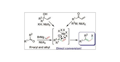 Allylic and Allenic Halide Synthesis via NbCl5- and NbBr5-Mediated ...