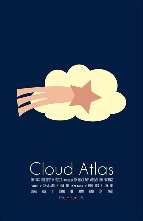 Cloud Atlas Minimalist Movie Poster