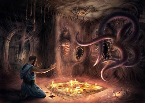 Demon Summoning by Elderscroller | Lovecraftian horror, Eldritch horror, Cosmic horror