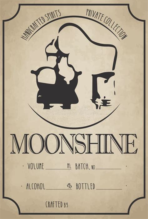 Moonshine Font Stock Illustrations – 38 Moonshine Font Stock ...