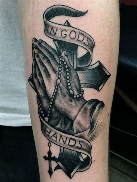 65+ Images OF Praying Hands Tattoos - Way to God