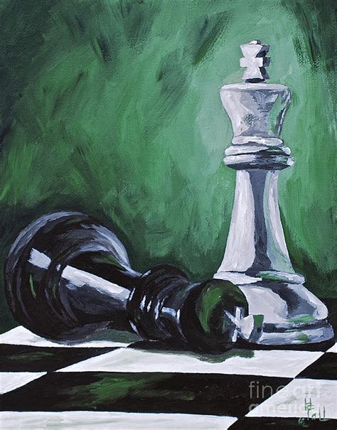 Checkmate Painting by Herschel Fall