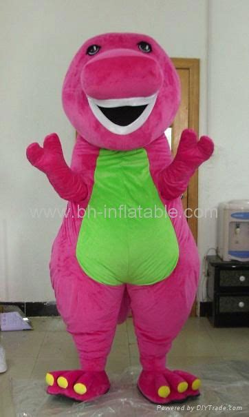 Barney mascot costume - BHMC-01 - Big Hippo (China Trading Company ...