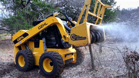 Turbo Mulcher 60" Skid Steer Mulching Attachment by DFM - YouTube