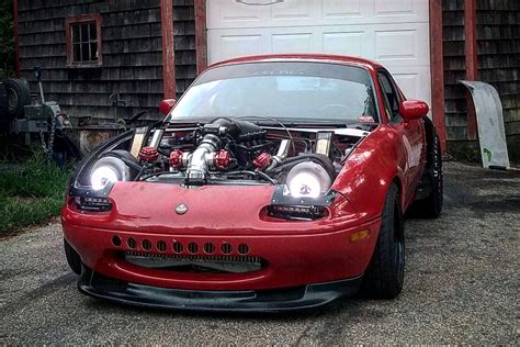 Twin turbo LS swapped NA Miata, Beautiful. : JDM