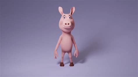 Toon Humanoid Pig - FlippedNormals