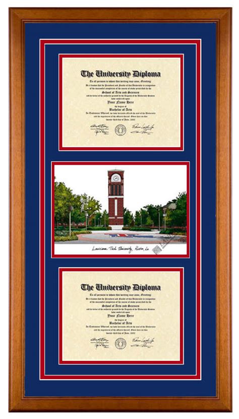 Louisiana Tech University – LA Tech - Diploma Artworks