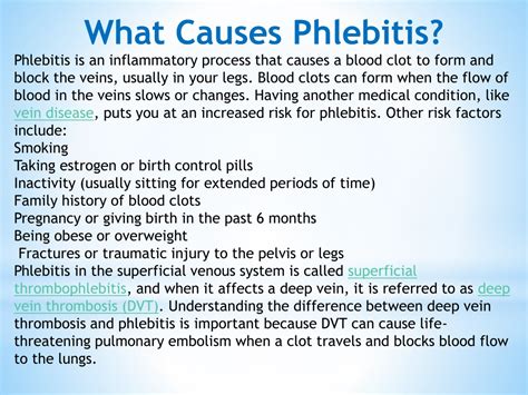 PPT - What is Phlebitis and How is it Treated PowerPoint Presentation, free download - ID:10968682