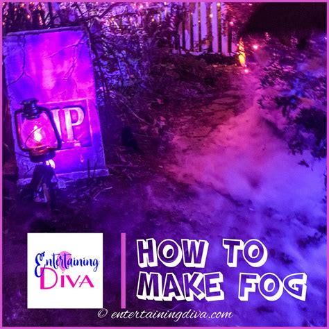 Halloween Fog Machine Ideas: How To Make Low Lying Fog - Entertaining ...