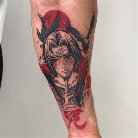 Anime Tattoo Forearm