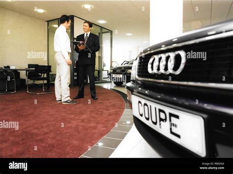 Audi dealership in Southampton, Hampshire, England in the 1990s Stock Photo - Alamy