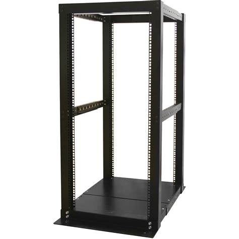 25U Adjustable Depth 4 Post Open Frame Server Rack Cabinet - Walmart ...