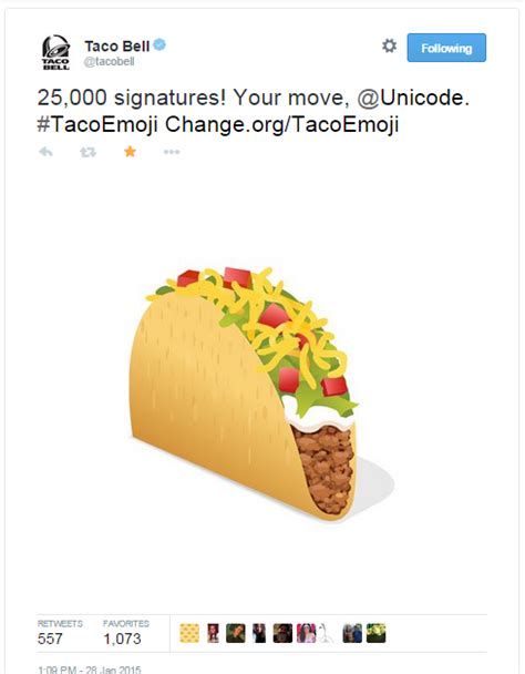 The Taco Bell Taco Emoji Campaign is Gaining Traction | Food and Drink Digital