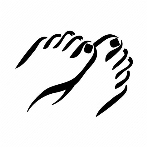 Bare feet, feet, foot, pedicure, soles, toe icon - Download on Iconfinder