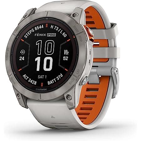 Amazon.com: Garmin fēnix 7X Pro Sapphire Solar, Multisport GPS Smartwatch, Built-in Flashlight ...