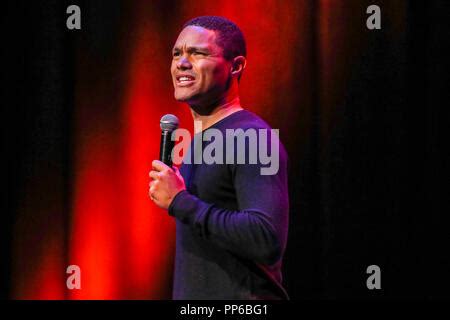 Trevor Noah Performs Stand-up comedy live on tour Stock Photo - Alamy