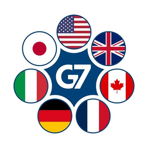 G7 member flag design vector illustration. 7547070 Vector Art at Vecteezy