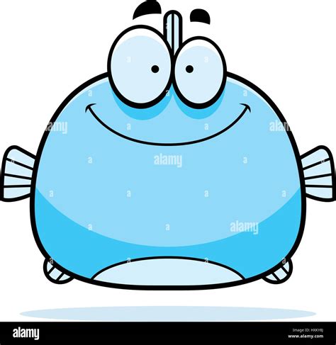 A cartoon illustration of a fish smiling Stock Vector Image & Art - Alamy