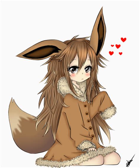 Eevee Human. by Nirvna-chan on DeviantArt