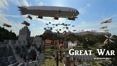 The Great War | Battlefield 1 Inspired Map w/ Download Minecraft Project