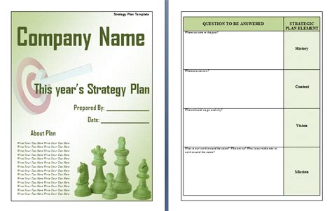 14+ Strategic Plan Templates | Free Word Templates