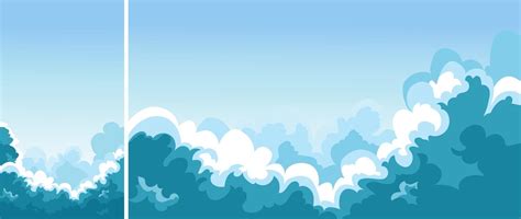 Blue sky with clouds 1994453 Vector Art at Vecteezy