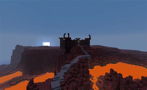 Nether Castle Minecraft Map