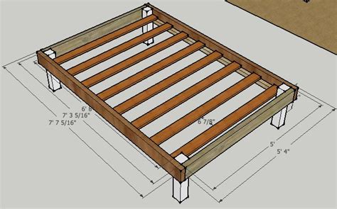 Simple Queen Bed Frame? - by luckysawdust @ LumberJocks.com ~ woodworking community | Queen bed ...