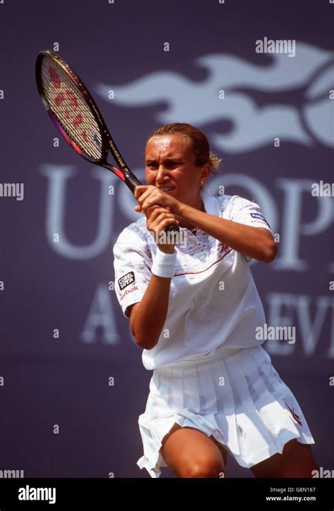 Tennis - US Open Tennis - Flushing Meadow. Iva Majoli, Croatia Stock ...