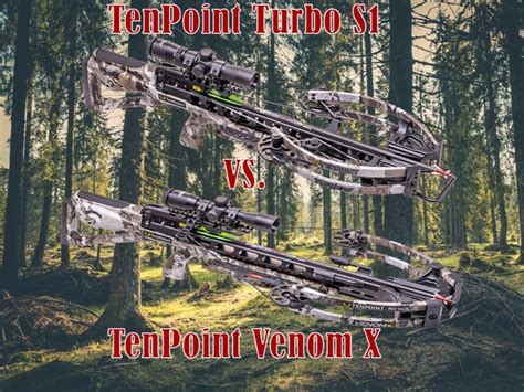 Crossbow Comparison - TenPoint Venom X vs. TenPoint Turbo S1 - CrossbowExperts