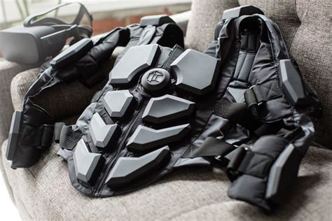 This haptic feedback VR suit could complete your VR look - The Verge