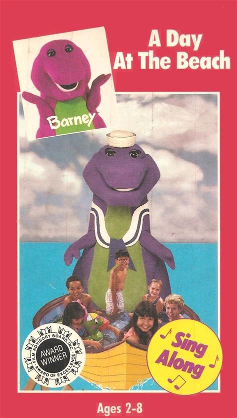 Barney A Day At The Beach VHS | Barney the dinosaurs