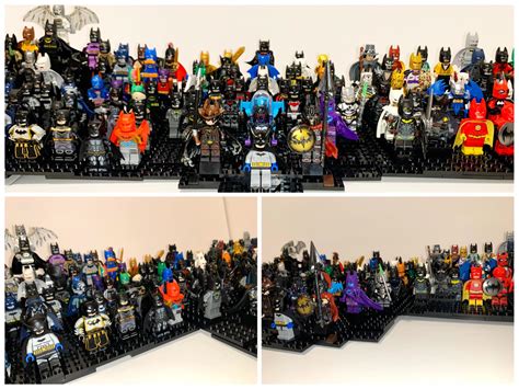 World’s Largest Collection of LEGO Batman Minifigures (LEGO and Custom ...