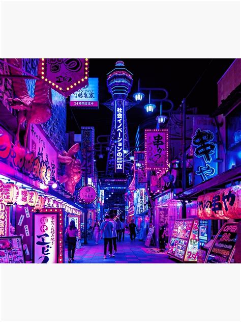 "Osaka City Anime Scenes" Tapestry for Sale by HimanshiShah | Redbubble