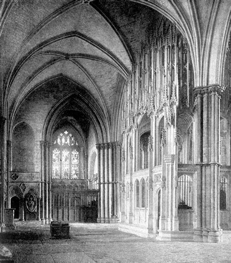 Medieval Winchester Cathedral-Plans and Drawings