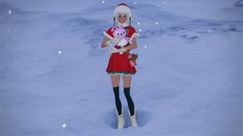 Zenithia's Christmas Outfit with pink Rappy Plush by AlraudeRean on DeviantArt