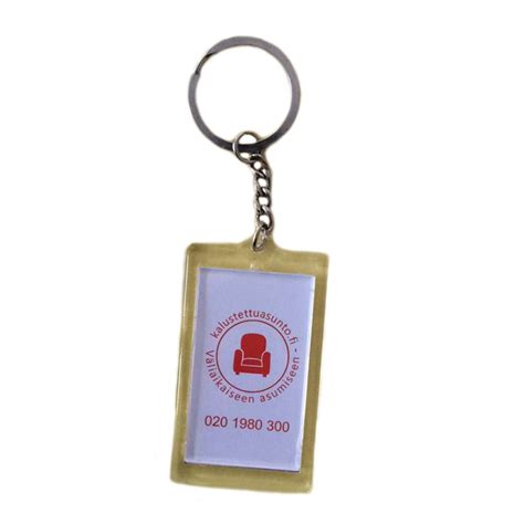 Customized Sublimation Keychain Blank Acrylic Key Chain Ring - Acrylic ...