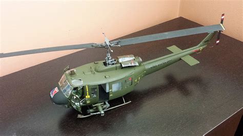 Toys & Hobbies Revell Monogram 5536 Vietnam UH-1D Huey Gunship Helicopter model kit 1/32 ...