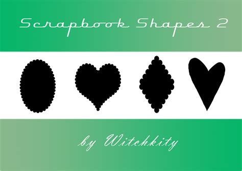 Scrapbook shapes 2 by Willowkins on DeviantArt