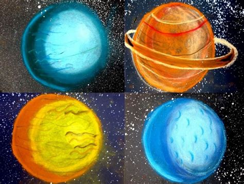 Stunning Planets Space Art: Shading Techniques - Teach Junkie