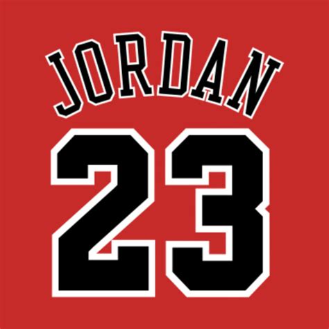 Jordan 23 Jersey Black - Chicago Bulls - T-Shirt | TeePublic