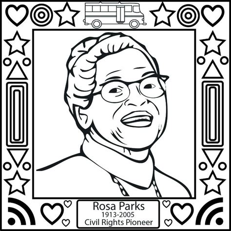 Printable Black History Coloring Pages