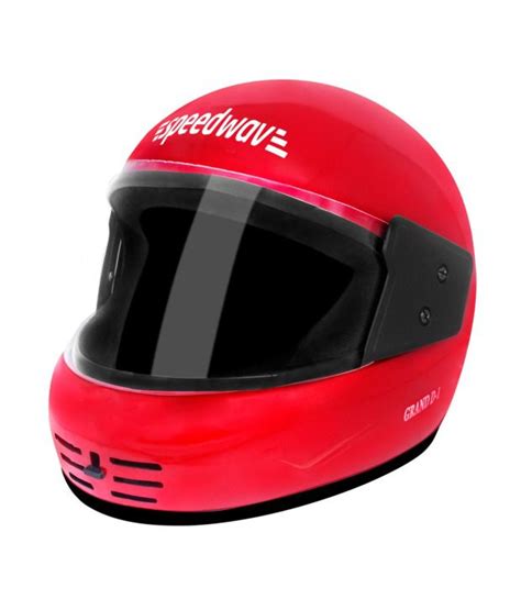 Speedwav Full Face ISI Mark Bike Riding Helmet- Red: Buy Speedwav Full Face ISI Mark Bike Riding ...