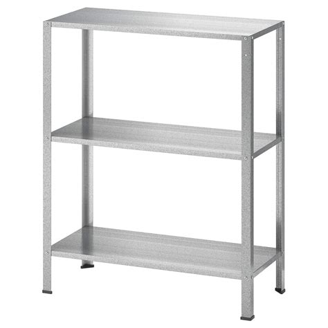 Ikea Shelving Unit, in/Outdoor, 0.60x0.27x0.74 m, Silver: Amazon.in ...