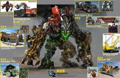 Image - ROTF-devastator-concept-vehicles.jpg - Teletraan I: the Transformers Wiki - Age of ...