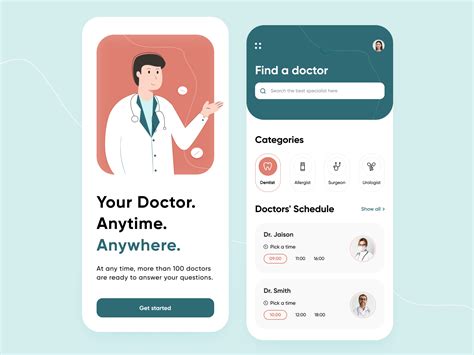 Personal Doctor - Mobile App by Arounda on Dribbble