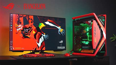 ROG x EVANGELION - UNIT 02 (Asuka) Themed PC Build - YouTube